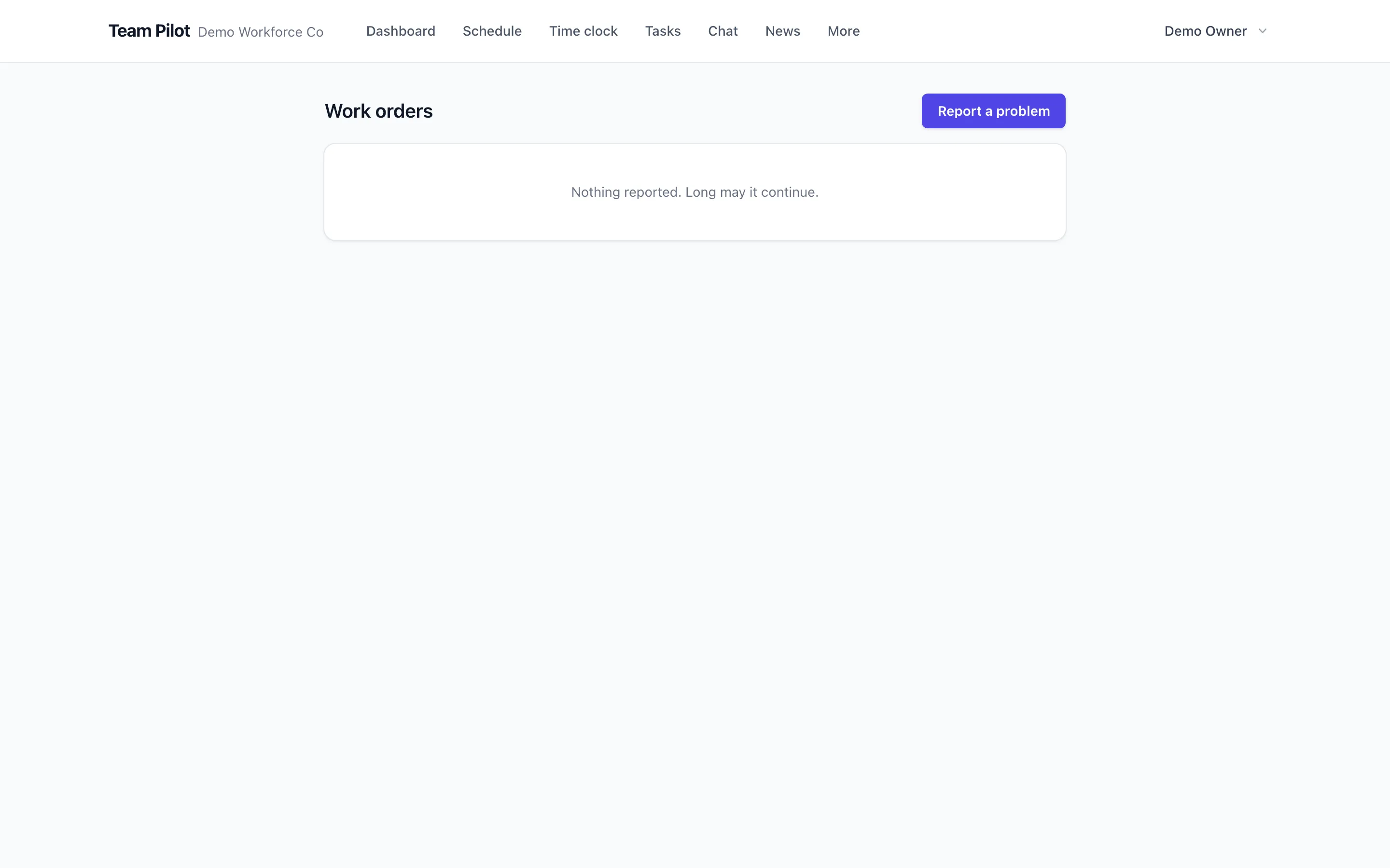 Request queue with priorities and statuses